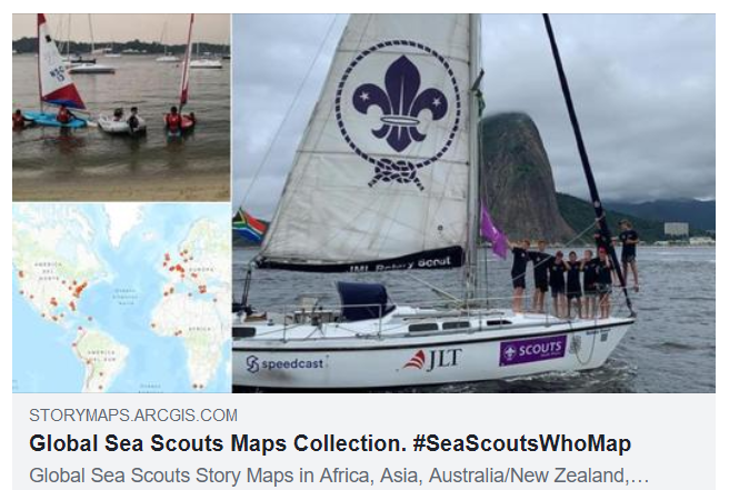 Global Sea Scouts Maps Collection. #SeaScoutsWhoMap